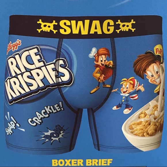 RICE KRISPIES AISLE BOXer BRIEFS Swag x Kellogg’s - Picture 1 of 10